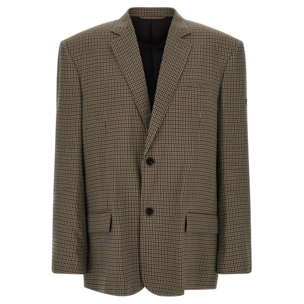 Balenciaga Brown Lyocell Men's Blazer